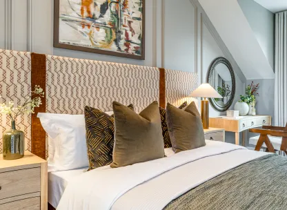 North Gate Park - Plot 2 The Ash - Principal bedroom headboard