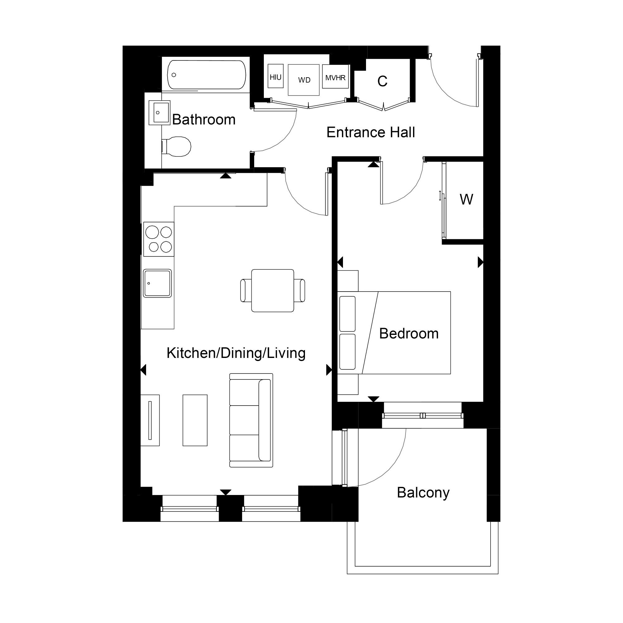 Plot 58 Floor Plan