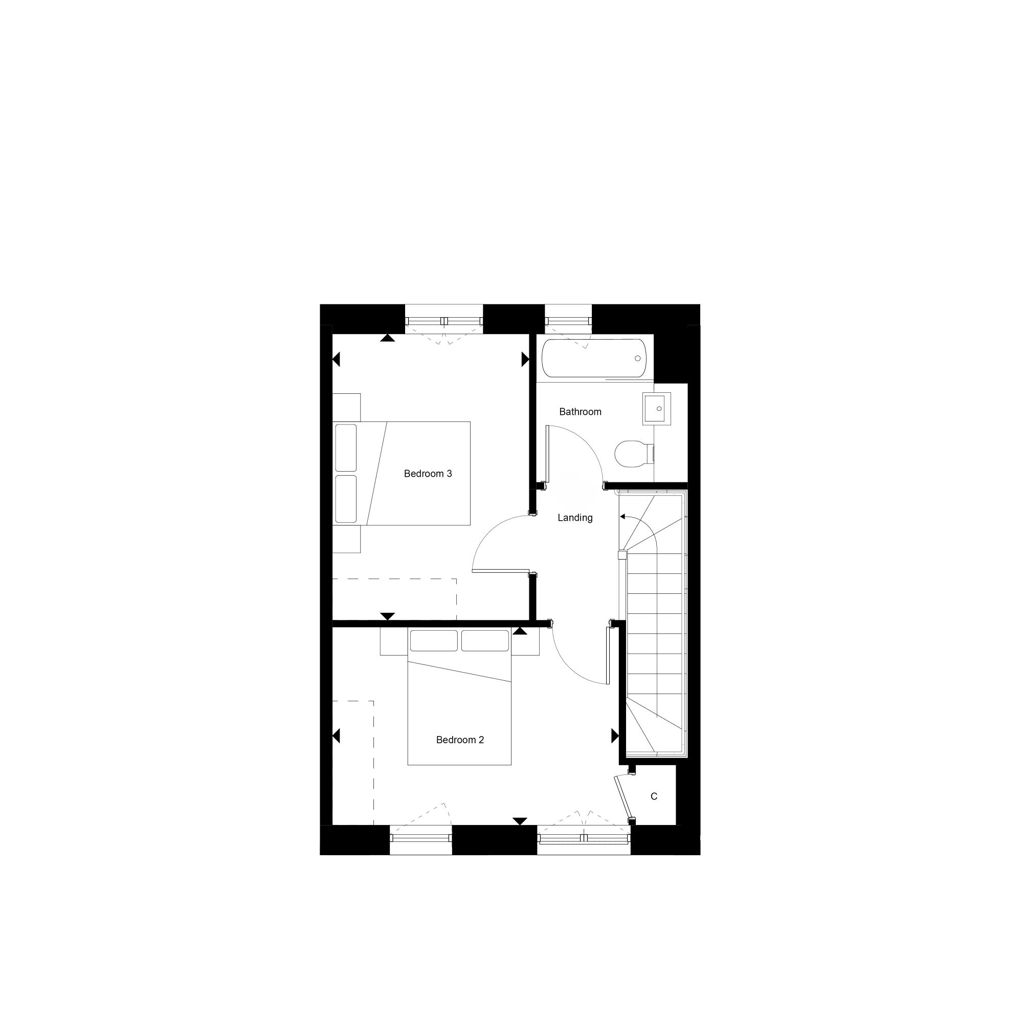 Pine - Number 9 - Second Floor
