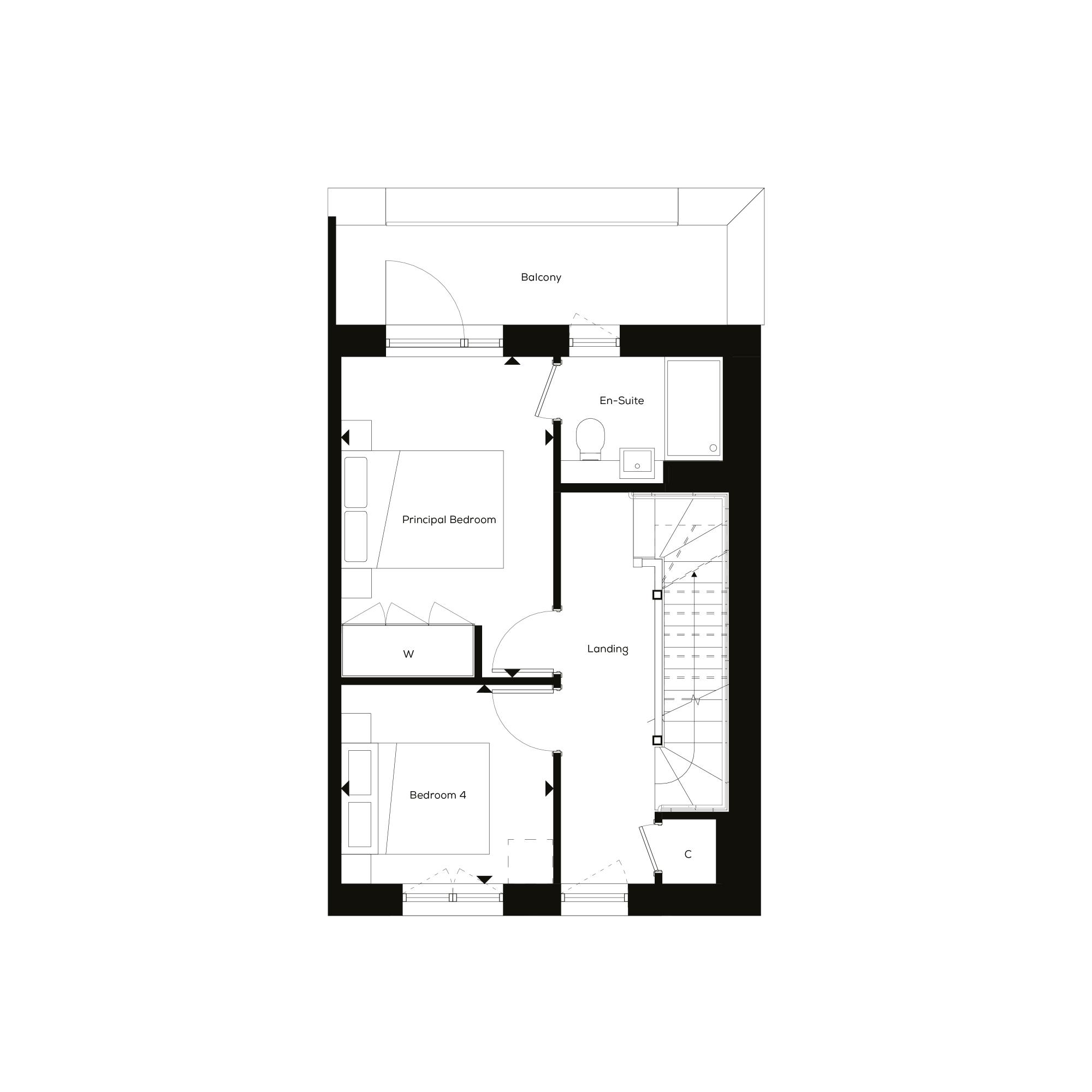 The Elm, number 17 first floor