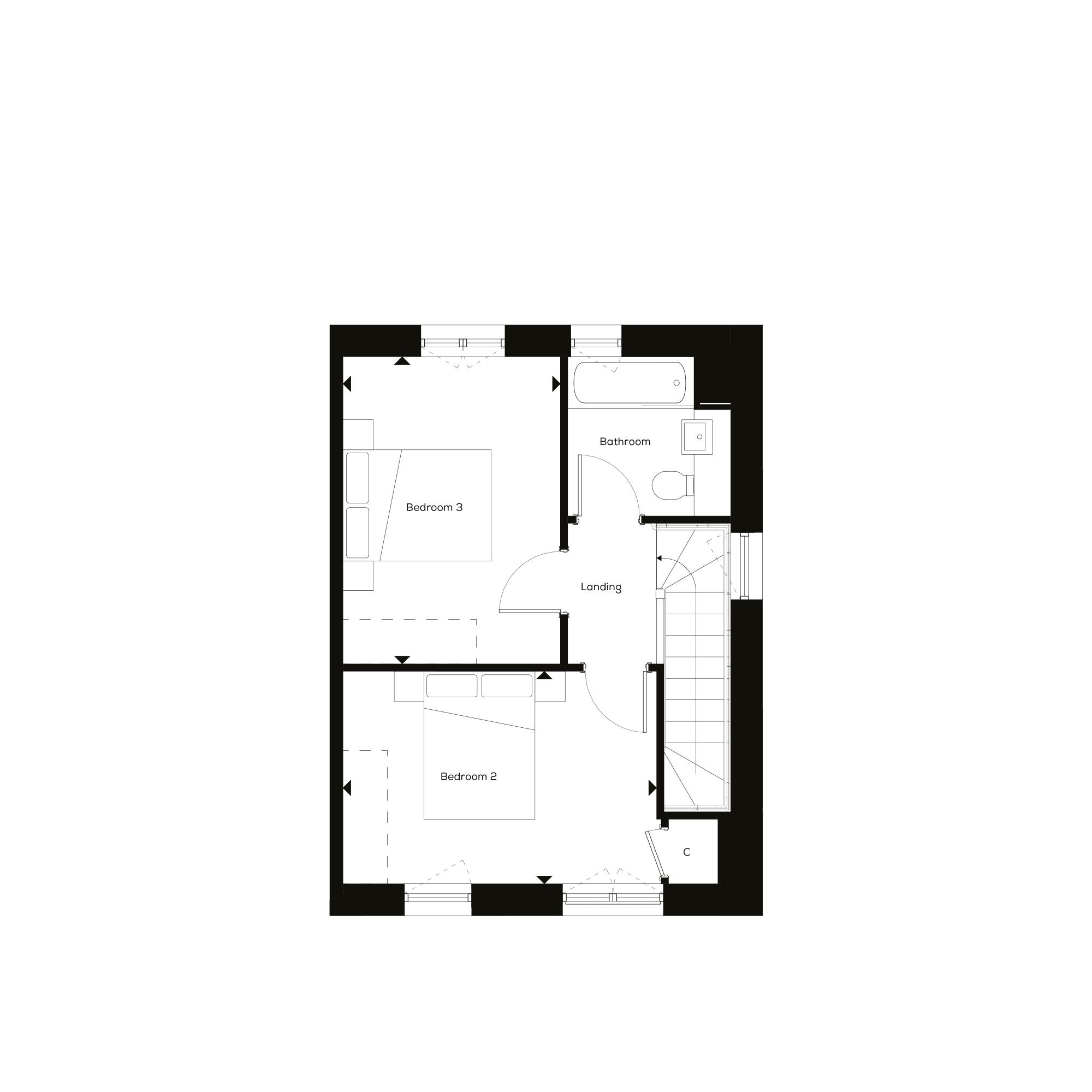 The Elm, number 17 second floor 