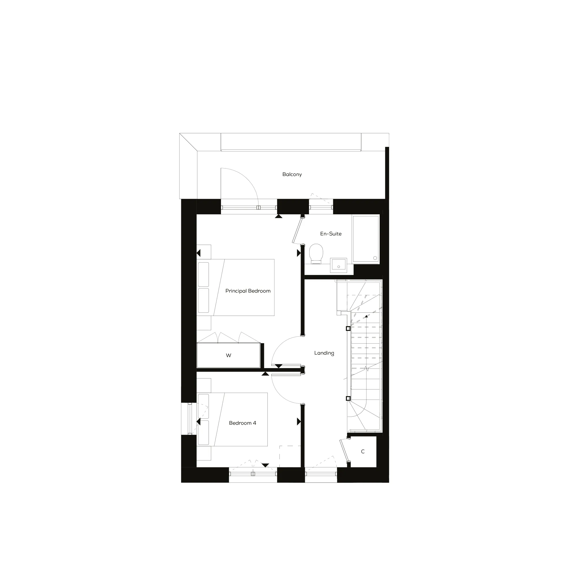 Elm - Number 27 - First floor