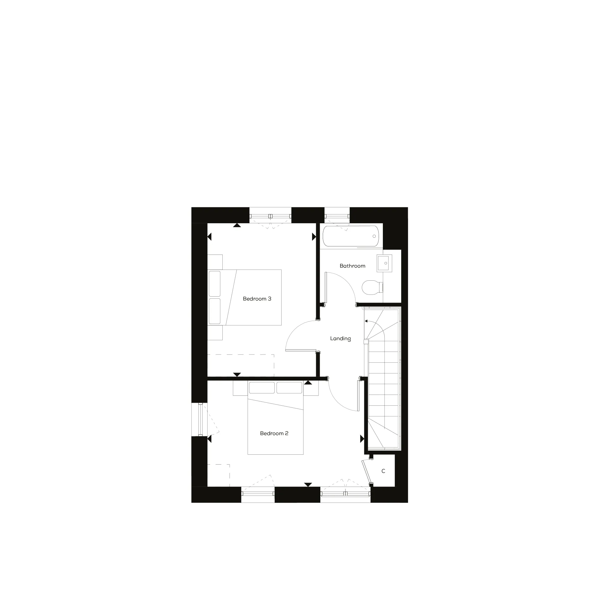 Elm - Number 27 - Second floor