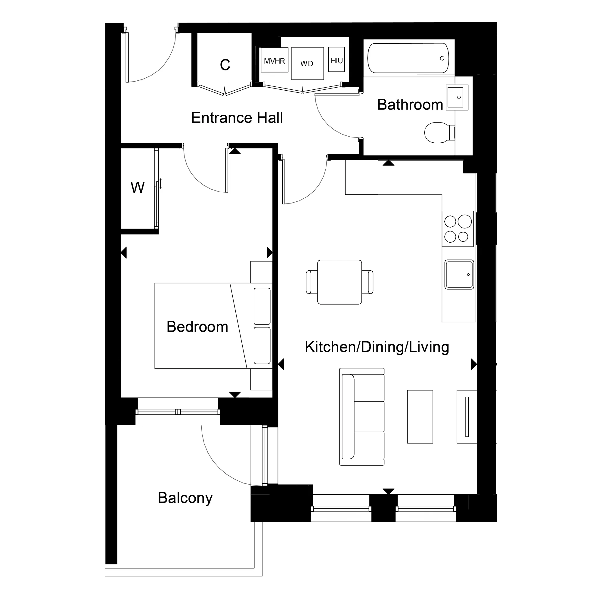 North Gate Park, Number 68 Floorplan
