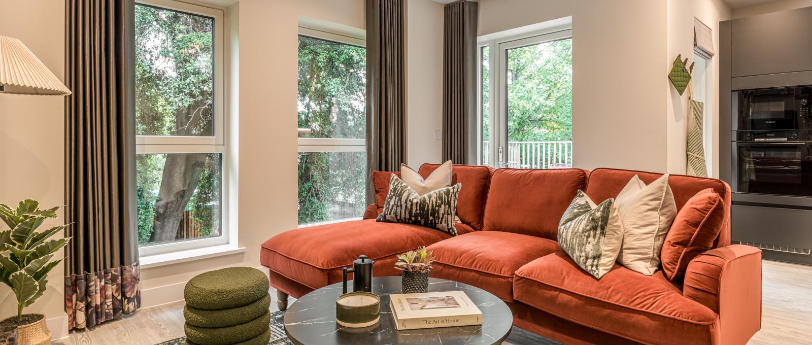 North Gate Park Living Room - 1 Bed