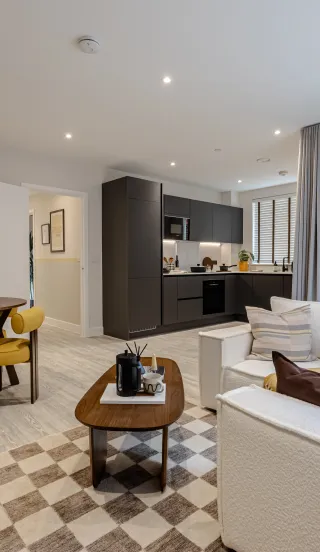 North Gate Park - Apartment 43 - Show Home - Living/kitchen/dining 