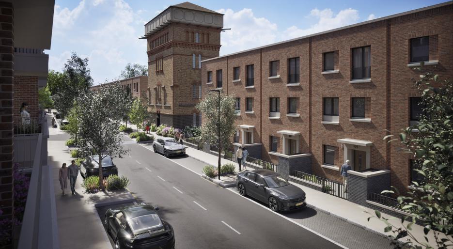 Street scene CGI