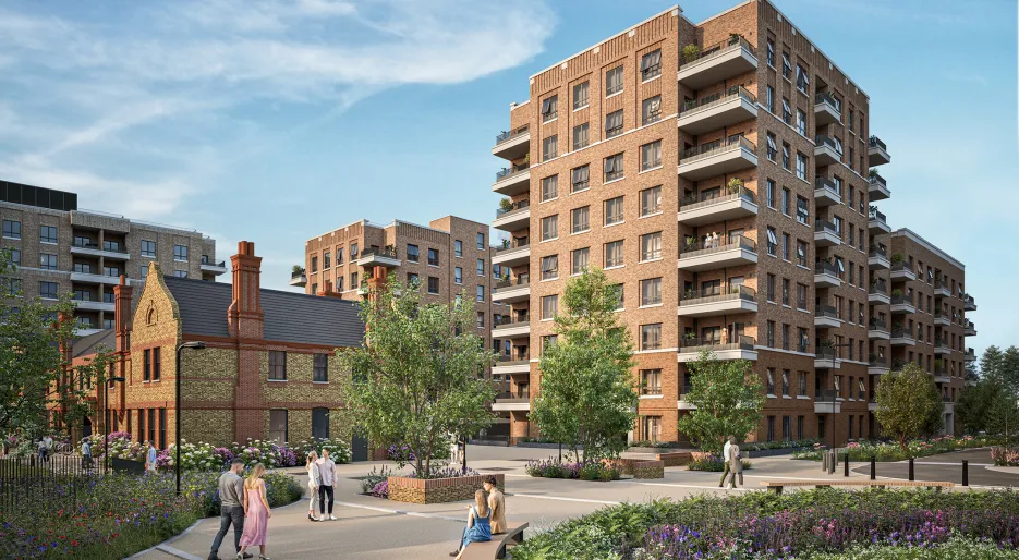 North Gate Park - External CGI 