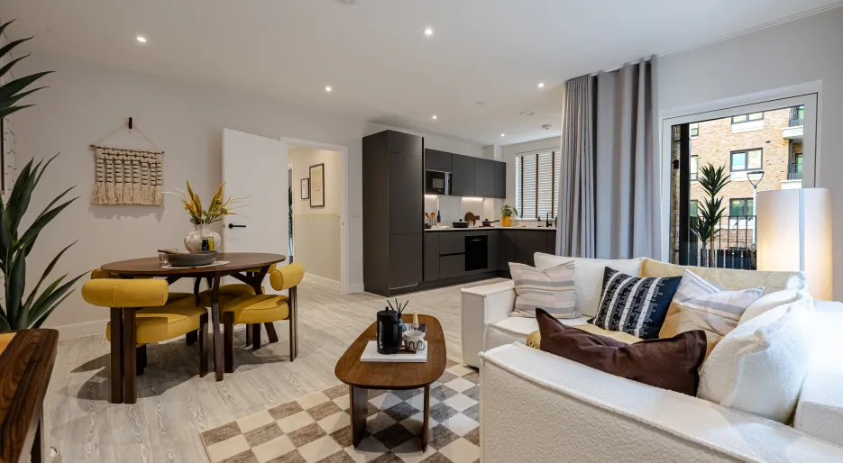 North Gate Park - Apartment 43 - Show Home - Living/kitchen/dining 