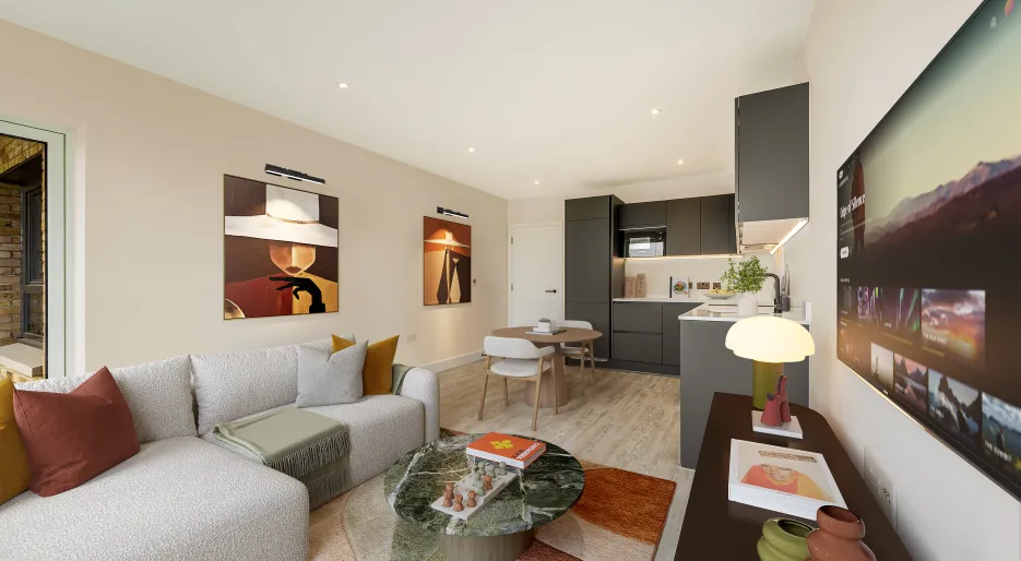 Apartment 68 Foxtail House, 1-Bed, Virtually Dressed, Kitchen, Dining Living.jpg