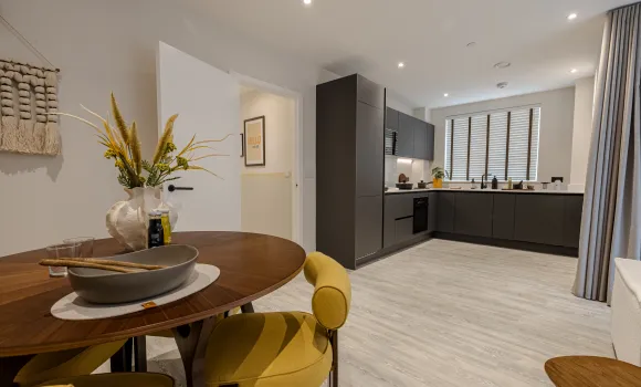 North Gate Park - Apartment 43 - Show Home - Living/kitchen/dining 
