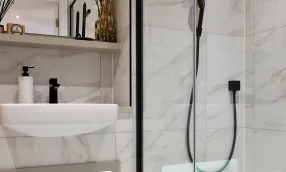 The Clifton Collection, Legacy Apartments, Show Home, En-Suite Shower Room