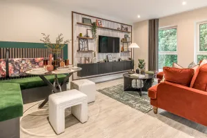 North Gate Park, 2 bed show home living space
