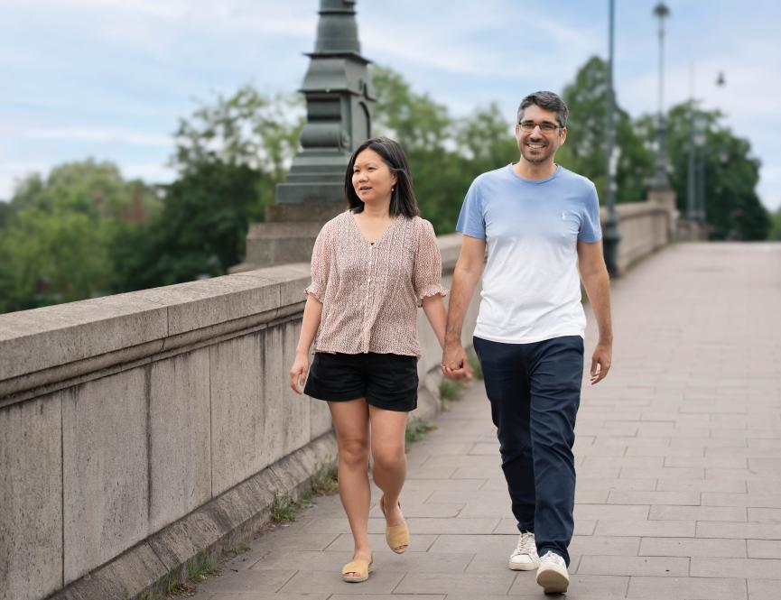 Daniel and An Kew Bridge Rise